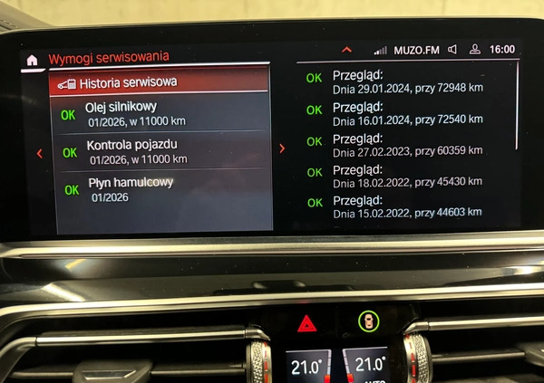 BMW X5 cena 299000 przebieg: 76000, rok produkcji 2019 z Warszawa małe 529